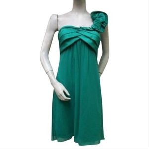 BCBGMAXAZRIA/MAX and CLEO one-shoulder mini dress